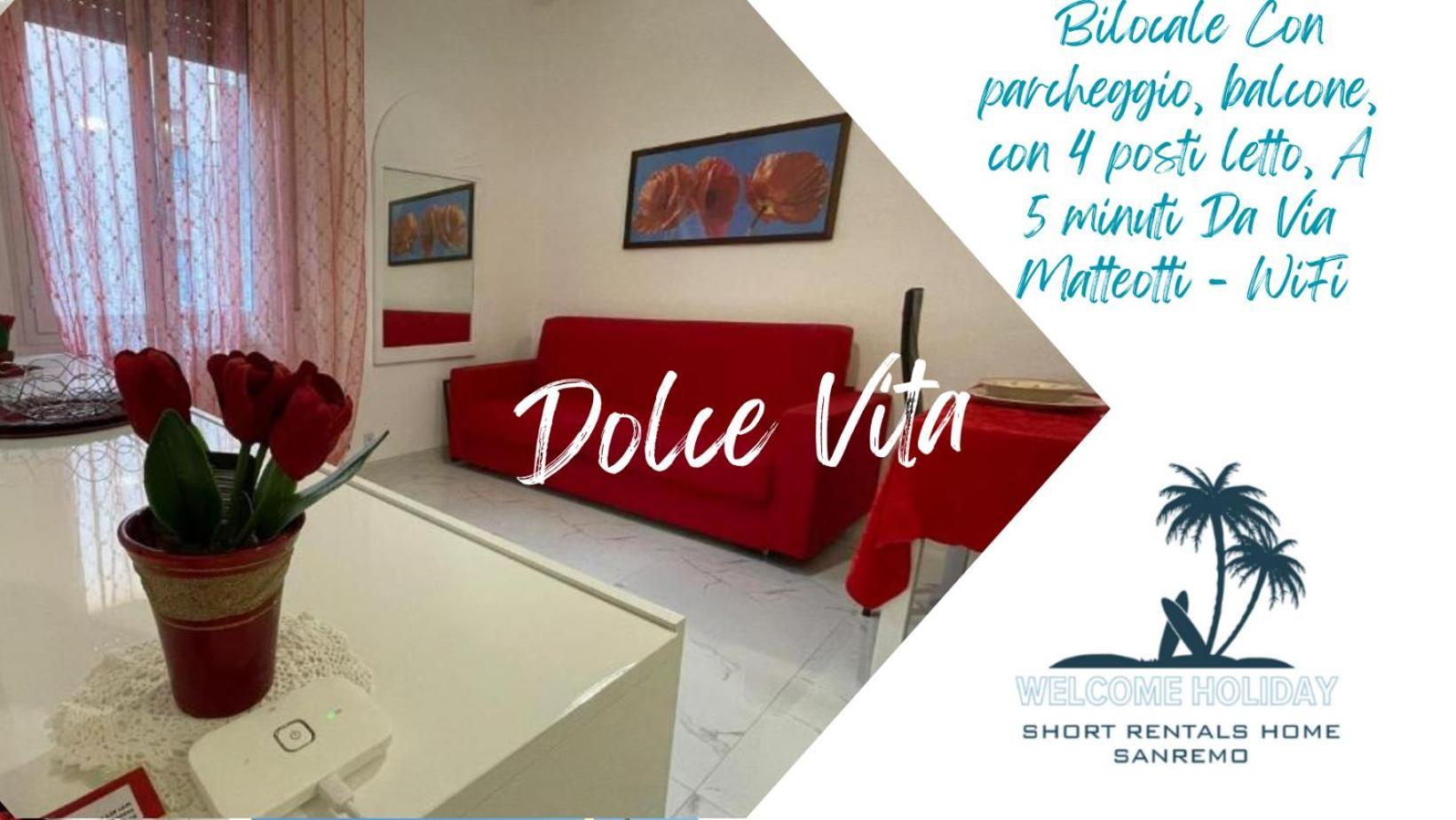 Wh - Dolce Vita - Bilocale - 5 Minuti Dal Centro - Parcheggio Gratuito - Wifi Sanremo Exterior photo
